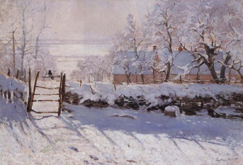 Claude Monet The Magpie china oil painting image